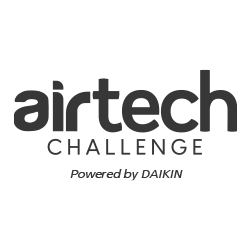 logo en blanco y negro de airtech