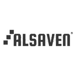 logo en blanco y negro de alsaven