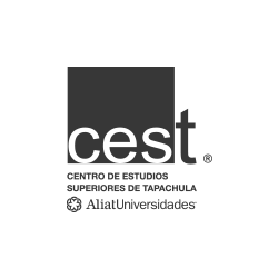 logo en blanco y negro de cest