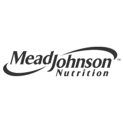 logo en blanco y negro de Mead Johnson