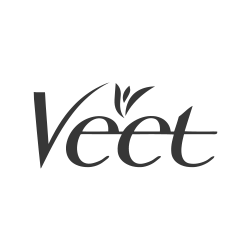 logo en blanco y negro de veet